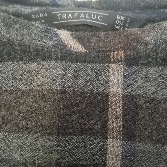 💨Zara High Low Plaid Top - Picture 6 of 6